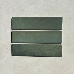Chiltern Forest Green Gloss Porcelain Bricks (Sample)