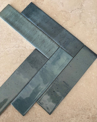 Chiltern Sky Gloss Porcelain Bricks