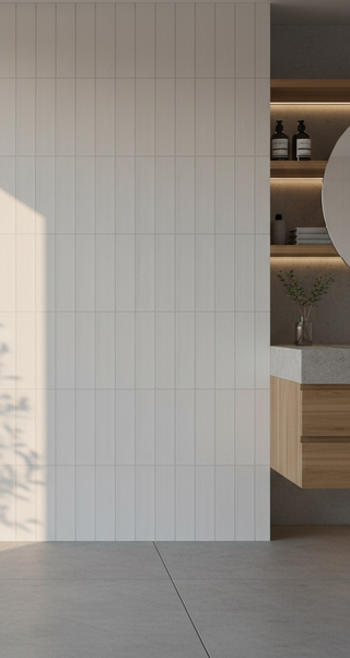 Colori White Porcelain Bricks