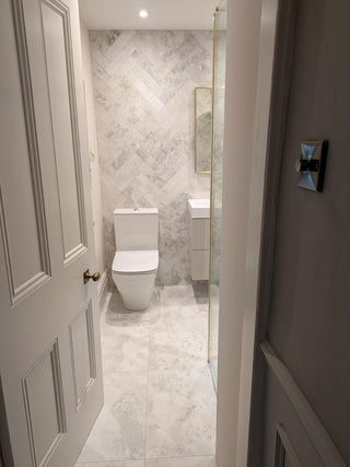 Alanya Rose Honed Marble Bricks image 7