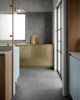 Ground Charcoal Matt Stone Effect Porcelain