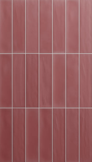 Colori Magenta Porcelain Bricks (Sample) image 1