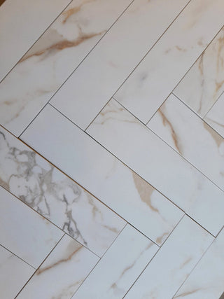 Montana Statuario Oro Honed Marble Effect Porcelain image 4