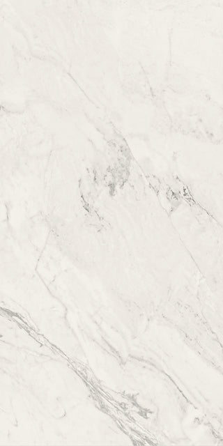 Montana Volakas White Honed Marble Effect Porcelain (Sample) image 1