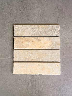 Palermo Tumbled Limestone Bricks (Sample) image 1