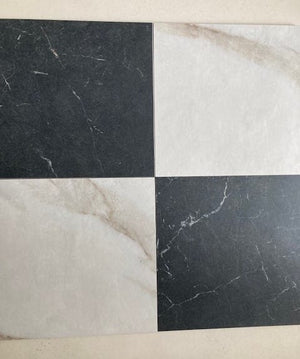 Parisian Oro and Nero Chequer Porcelain (Sample x 2 pieces) image 1