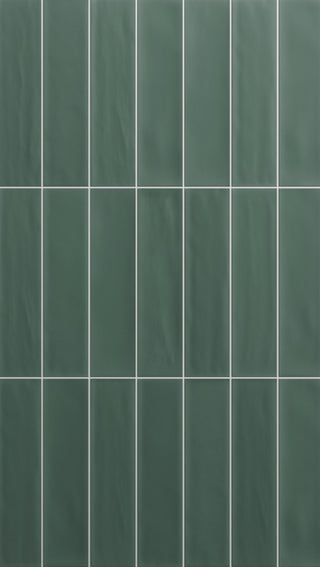 Colori Petrol Green Porcelain Bricks image 1