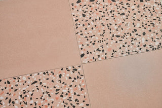 Venice Terrazzo Pink Matt Porcelain image 4
