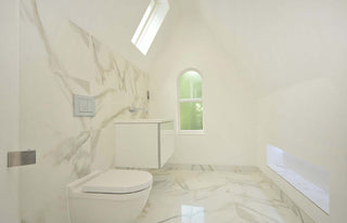 Romana Carrara Polished White/Grey Porcelain (Sample) image 3