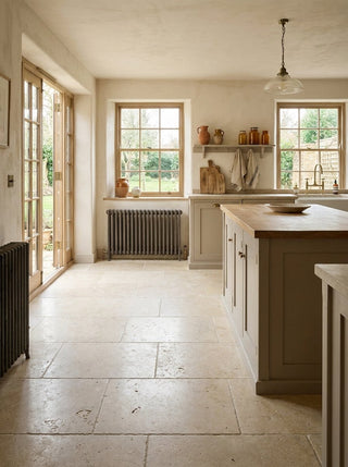 Seashell Brushed Limestone