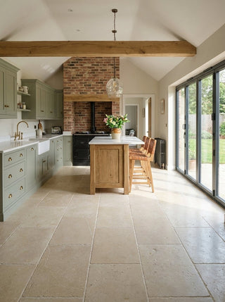 Seashell Brushed Limestone