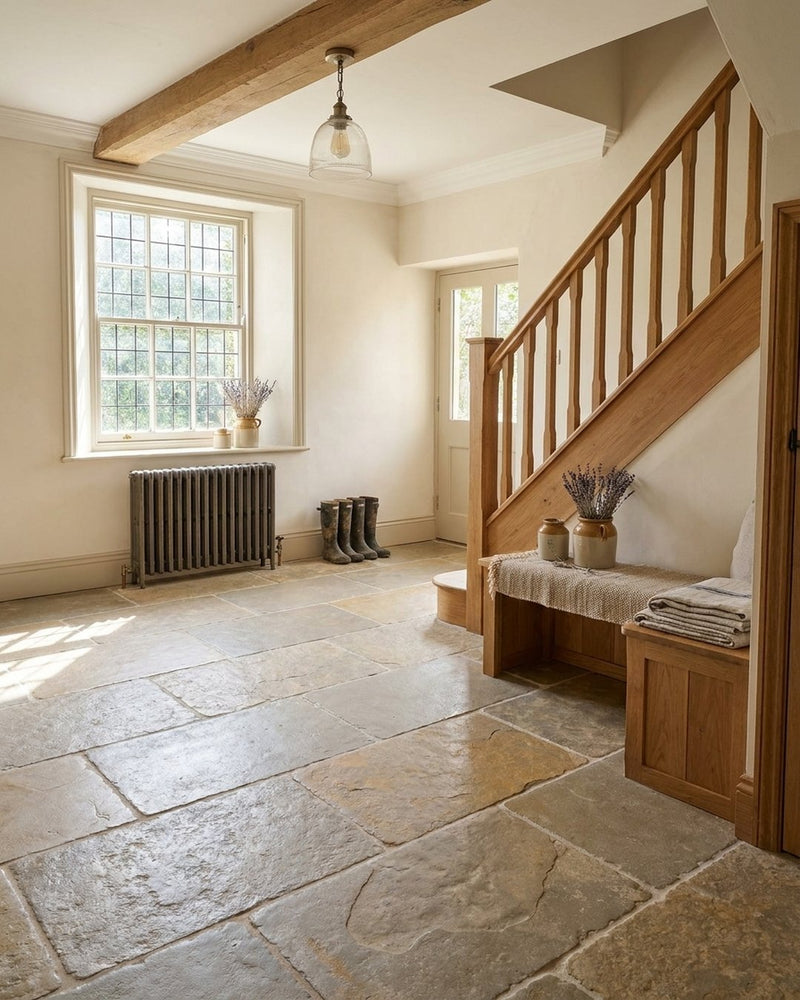 Jeypore Tumbled & Brushed Limestone