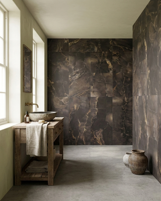 Onyx Black Matt Porcelain