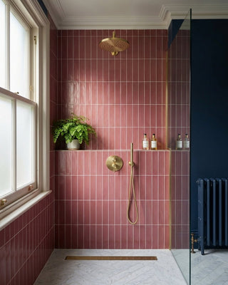 Colori Magenta Porcelain Bricks