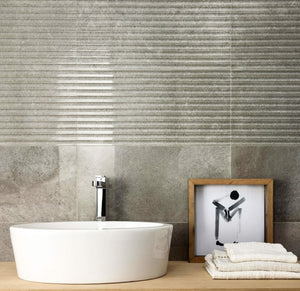 Saturn Pewter Smoke Groove Porcelain (Sample) image 1