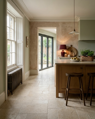 St Remo Beige Tumbled Effect Porcelain