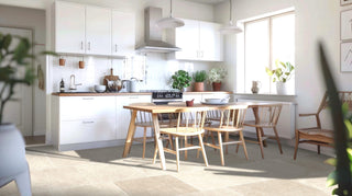 Stratford Cream Tumbled Stone Effect Porcelain (Sample) image 1