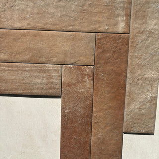 Tierra Terracotta Effect Matt Porcelain Bricks