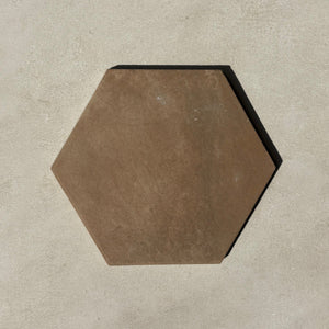 Tierra Terracotta Effect Matt Porcelain Hexagon (Sample)