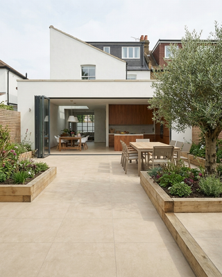 Urban Taupe Concrete Effect Outdoor Porcelain
