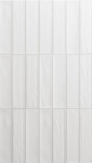 Colori White Porcelain Bricks image 1